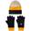 New Era Yth Stripe Beanie Gloves Us Youth (2)