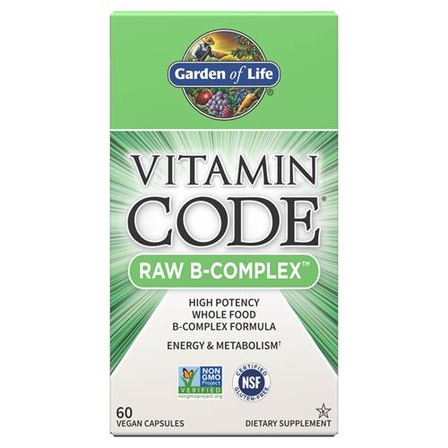 Compléments alimentaires Garden of Life Vitamin Code Raw B-complex