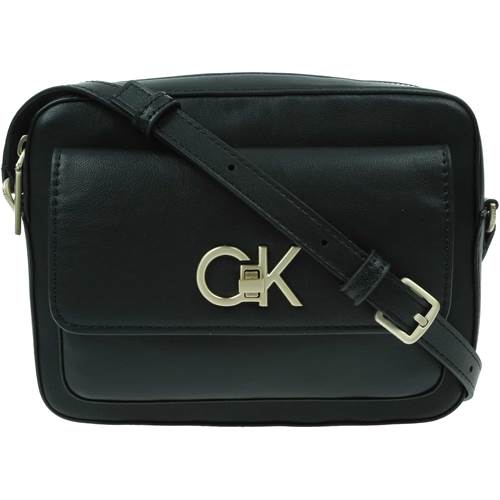 Calvin Klein Re-lock Camera Bag W flap Noir