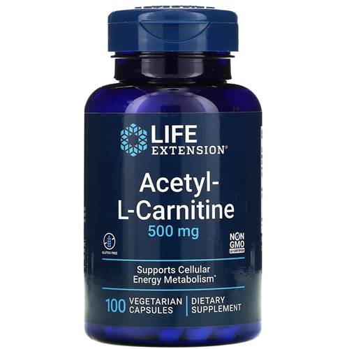 Life Extension Acetyl L-carnitine Bleu marine