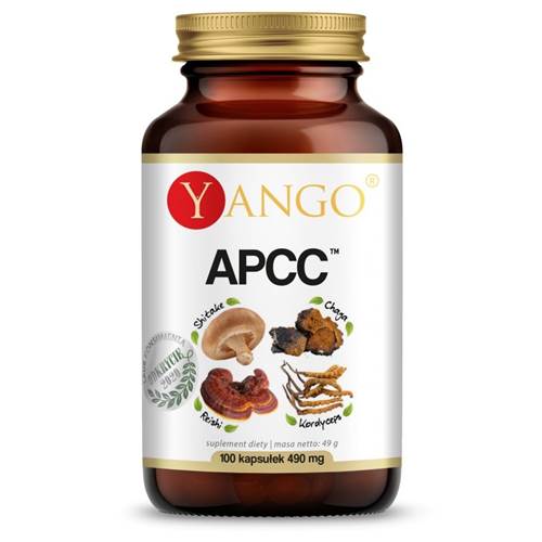 Compléments alimentaires Yango Apcc-reishi, Kordyceps, Shitake, Chaga