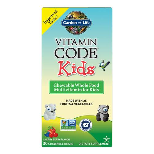 Compléments alimentaires Garden of Life Vitamin Code Kids