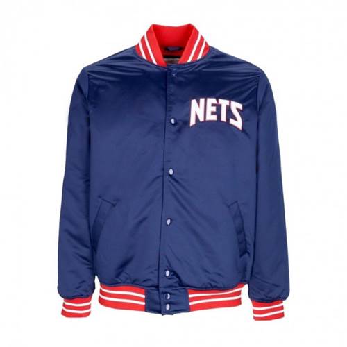 Veste Mitchell & Ness Nba Heavyweight Satin Jacket New Jersey Nets
