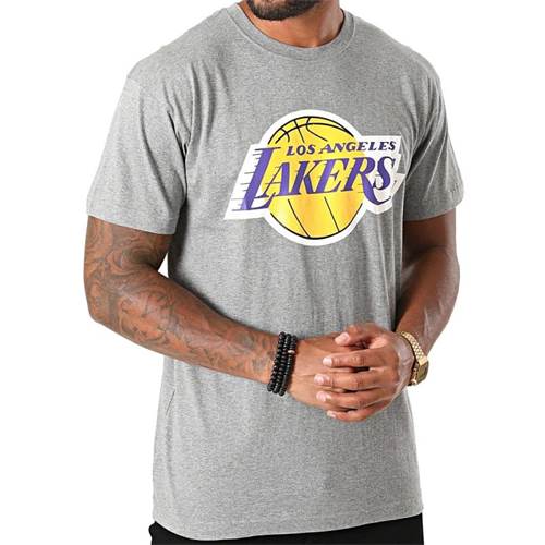 Mitchell & Ness Nba Los Angeles Lakers Team Logo Tee M BMTRINTL1268LALGYML