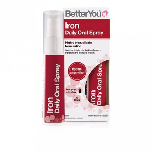 Compléments alimentaires BetterYou Iron 5 Daily Oral Spray