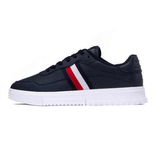 Chaussure Tommy Hilfiger Supercup Leather Stripes