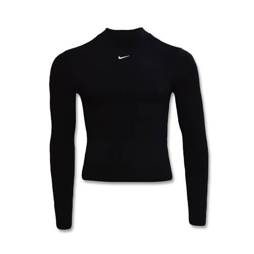 Nike Essential Mock-neck Longsleeve Top Noir