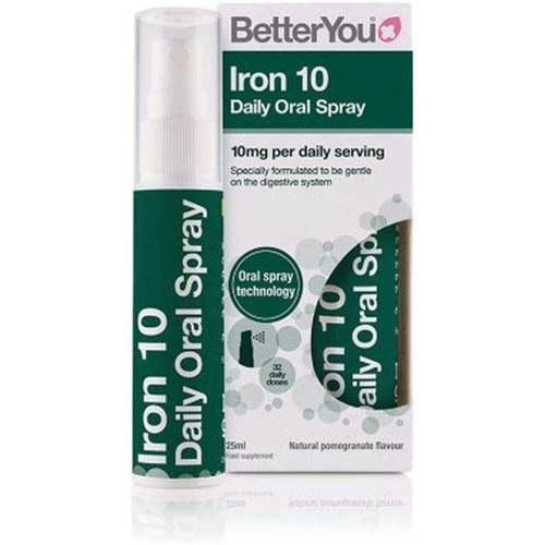 Compléments alimentaires BetterYou Iron 10 Daily Oral Spray