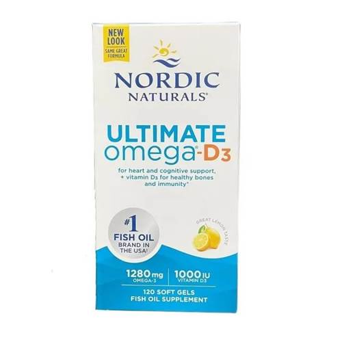 NORDIC NATURALS Ultimate Omega D3 