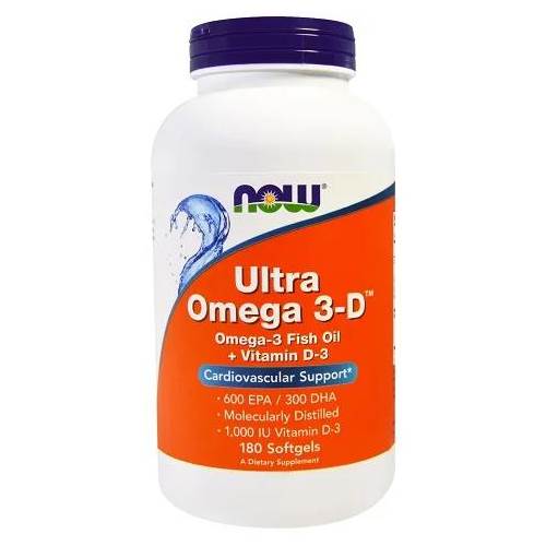 Compléments alimentaires NOW Foods Ultra Omega 3d