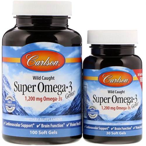 Compléments alimentaires Carlson Labs Super Omega-3