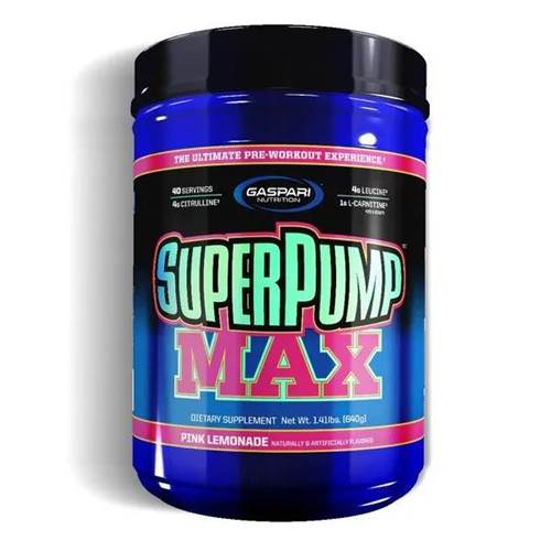 Compléments alimentaires Gaspari Nutrition Superpump Max Pink Lemonade