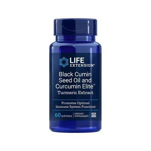 Compléments alimentaires Life Extension Black Cumin Seed Oil