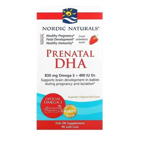 Compléments alimentaires NORDIC NATURALS Prenatal Dha