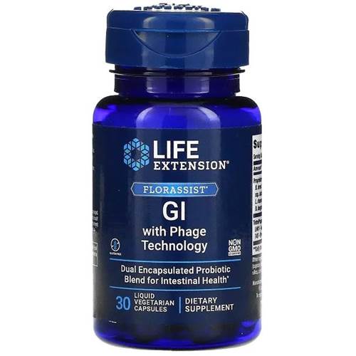 Life Extension Florassist Gi With Phage Technology 