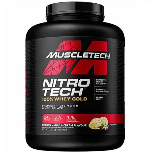 Compléments alimentaires MuscleTech Nitro-tech 100% Whey Gold
