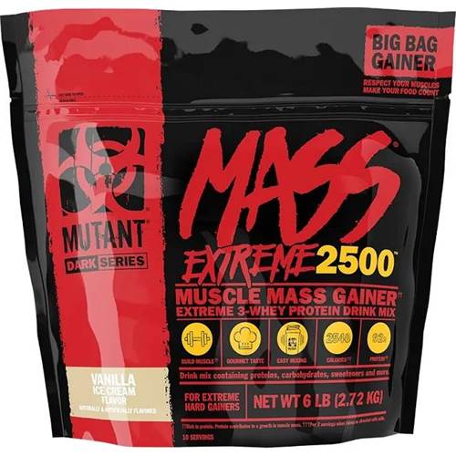 Compléments alimentaires Mutant Mass Extreme 2500 Gainer