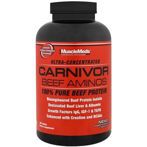 Compléments alimentaires MuscleMeds Carnivor Beef Aminos