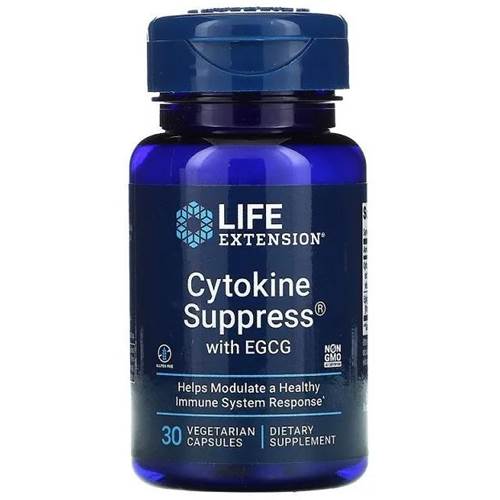Compléments alimentaires Life Extension Cytokine Suppress With Egcg