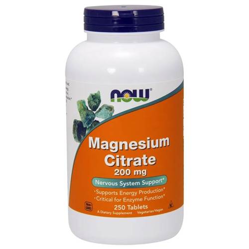 Compléments alimentaires NOW Foods Magnesium Citrate