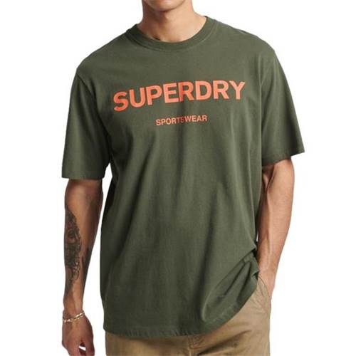 Superdry Code Core Sport Tee Olive