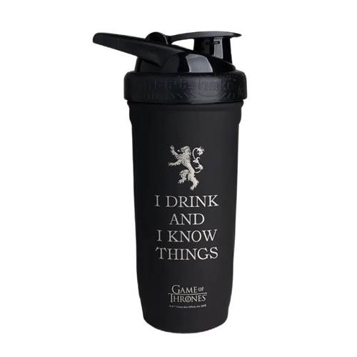 Stockage alimentaire SmartShake Reforce Stainless Steel Game Of Thrones, I Drink And I Know Things