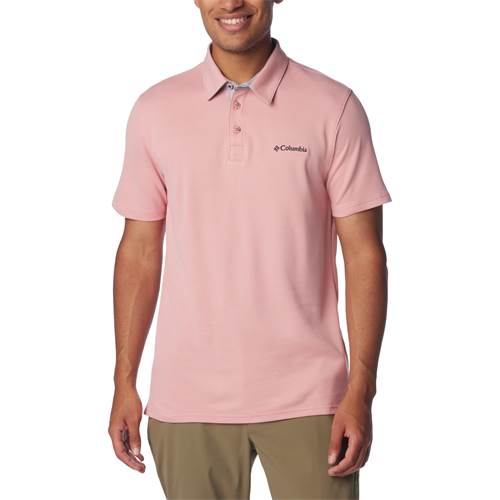 Columbia Nelson Point Polo Rose