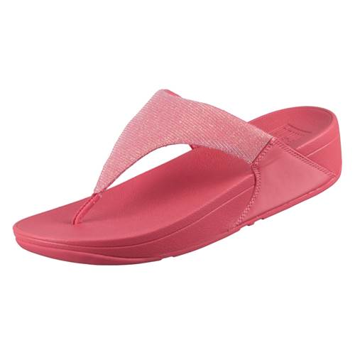 Chaussure fitflop Lulu Rosy Coral Shimmerlux
