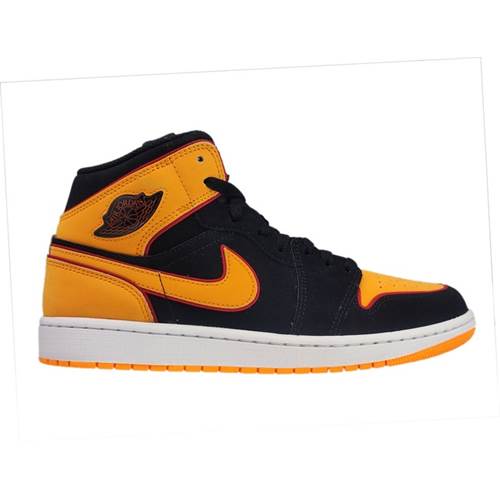 Nike Air Jordan 1 Mid Se Noir,Orange