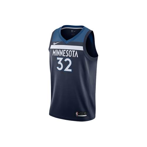 Nike Nba Minnesota Timberwolves Karl-anthony Bleu marine