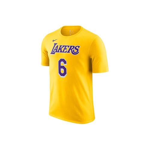 Nike Nba Los Angeles Lakers Lebron James Jaune