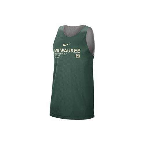 T-shirt Nike Nba Milwaukee Bucks Standard Issue Reversible
