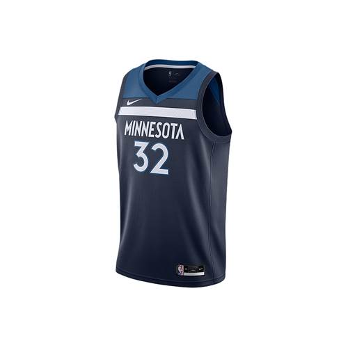 Nike Nba Minnesota Timberwolves Karl-anthony Towns Icon Edition Bleu marine